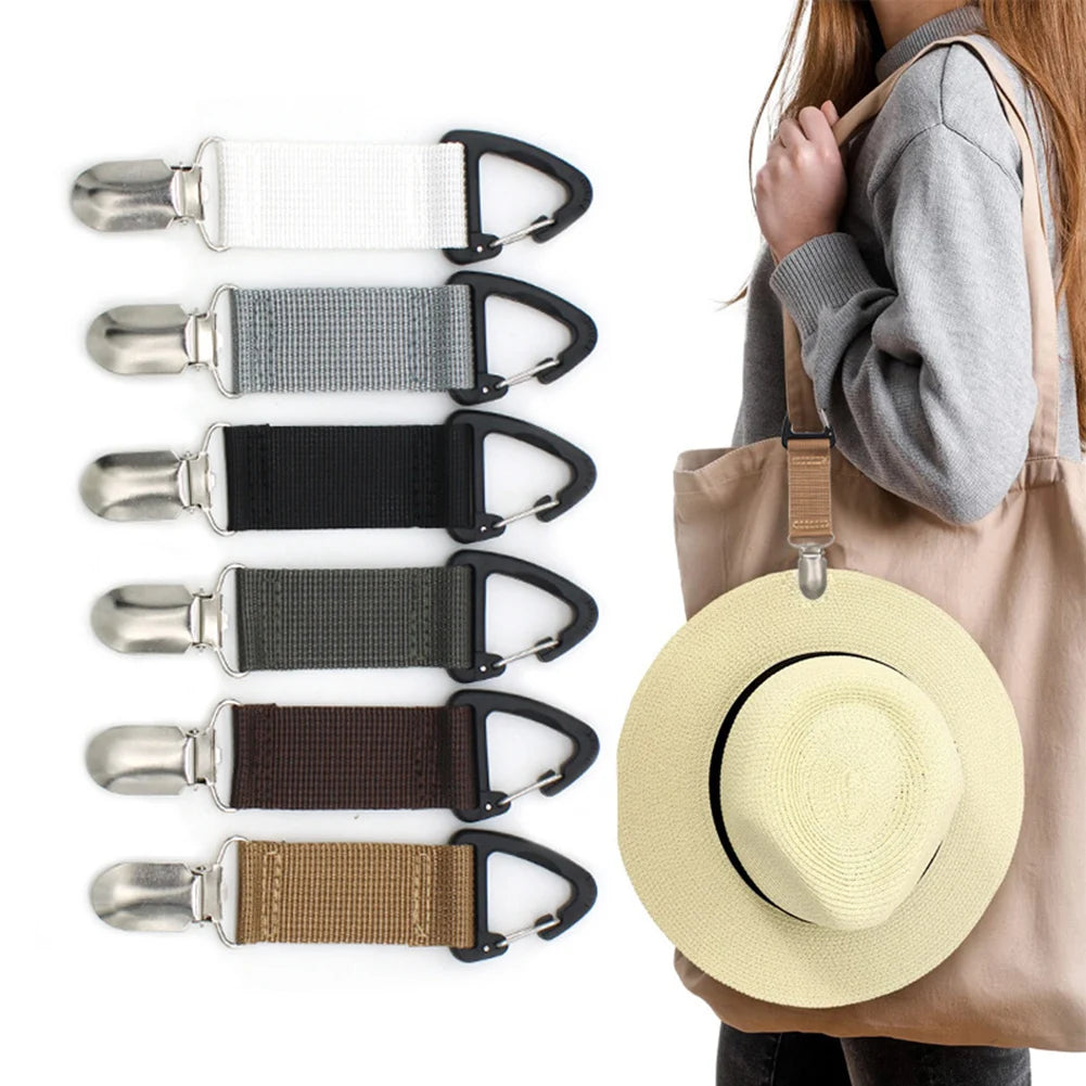 Hat Keeper Clip Universal Canvas Hat Holder For Travel Outdoor