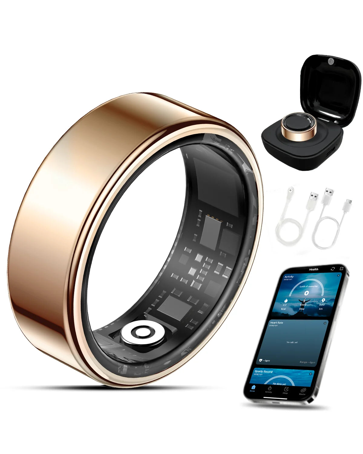 Casatelier Wearable Smart Ring SpO2 Heart Rate Sleep Monitoring