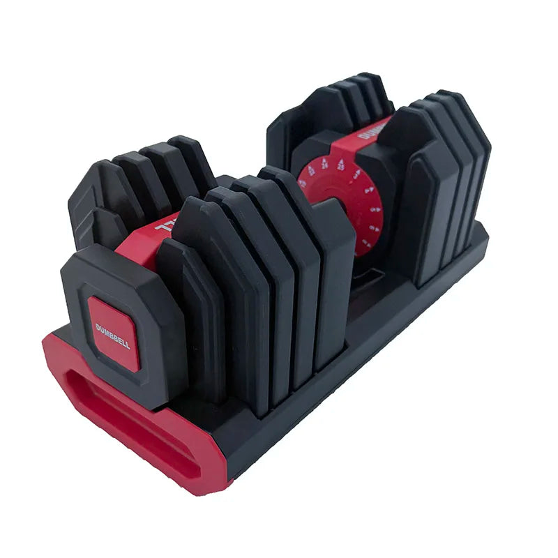 Auto-Locking Adjustable Dumbbell for Full-Body Workouts