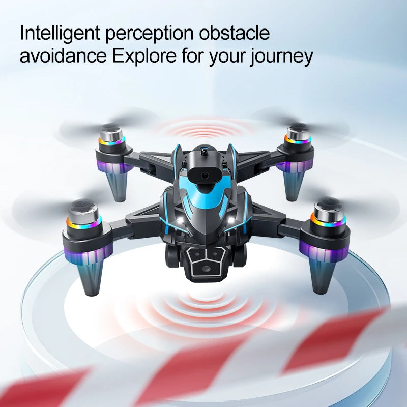 2026 Select - A Drone with a 4.3-Inch Screen for Real-Time Viewing, Brushless Anti-Wind Motor, Electrically Adjustable Three Cameras, 4K Recording and Photography, Essential for Outdoor Travel, Large-Screen Drone, Remote-Cont