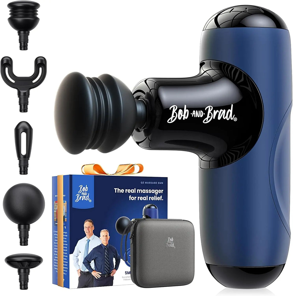 Q2 Pro Mini Massage Gun with Heat and Cold, Pocket-Sized Deep Tissue Massager, HSA Portable Percussion Muscle Massager Gun, Ultra Small & Quiet Muscle Massager, FSA Eligible