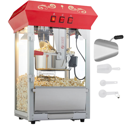 SucceBuy Electric Popcorn Maker Commercial Countertop Popper