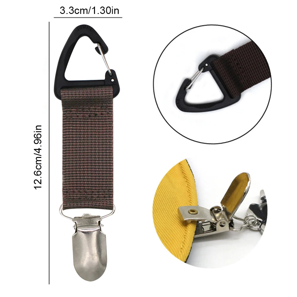 Hat Keeper Clip Universal Canvas Hat Holder For Travel Outdoor