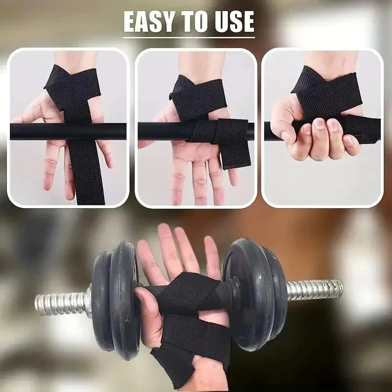 Weightlifting Wrist Straps For Non Slip Grip And Support