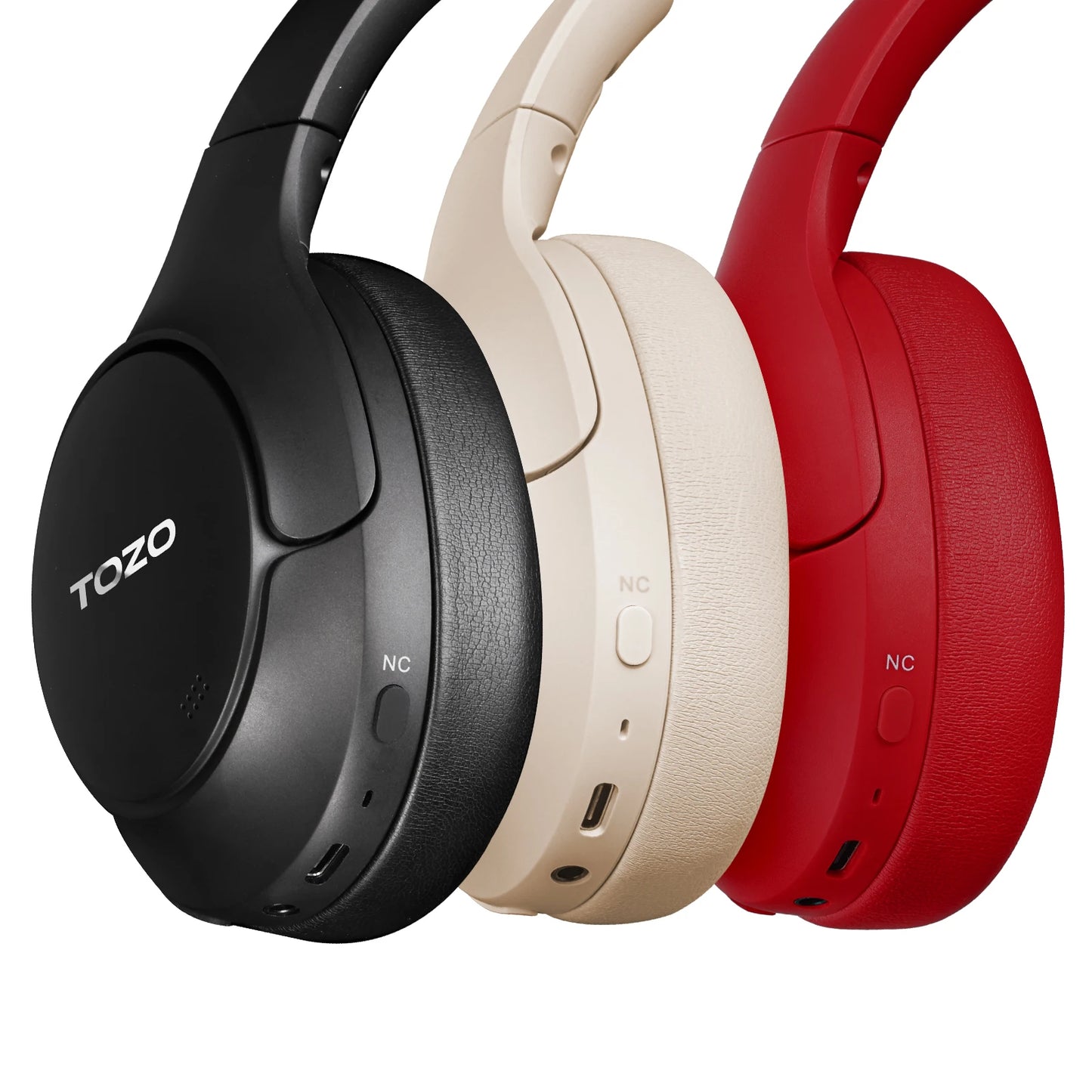 TOZO Hi Res Over Ear Headphones With Hybrid ANC Wireless
