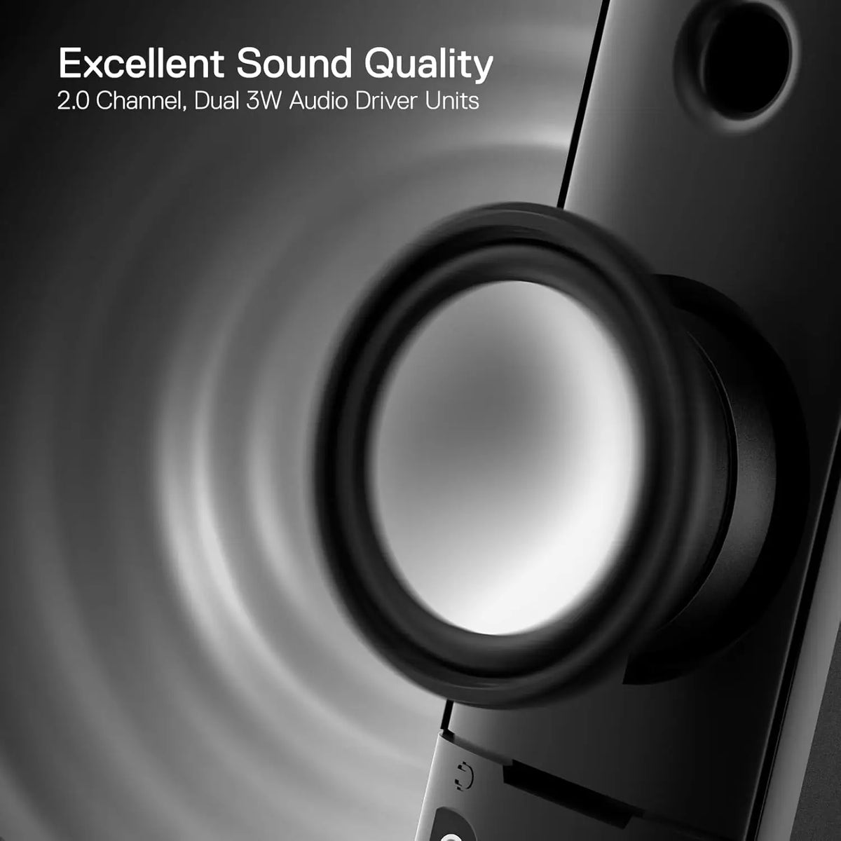 Redragon GS550 2.0 Channel PC Gaming Speakers With Quality Bass