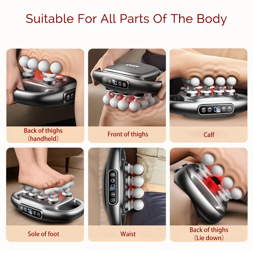 Foreverlily 16 Head Fascia Gun High Frequency Body Massager