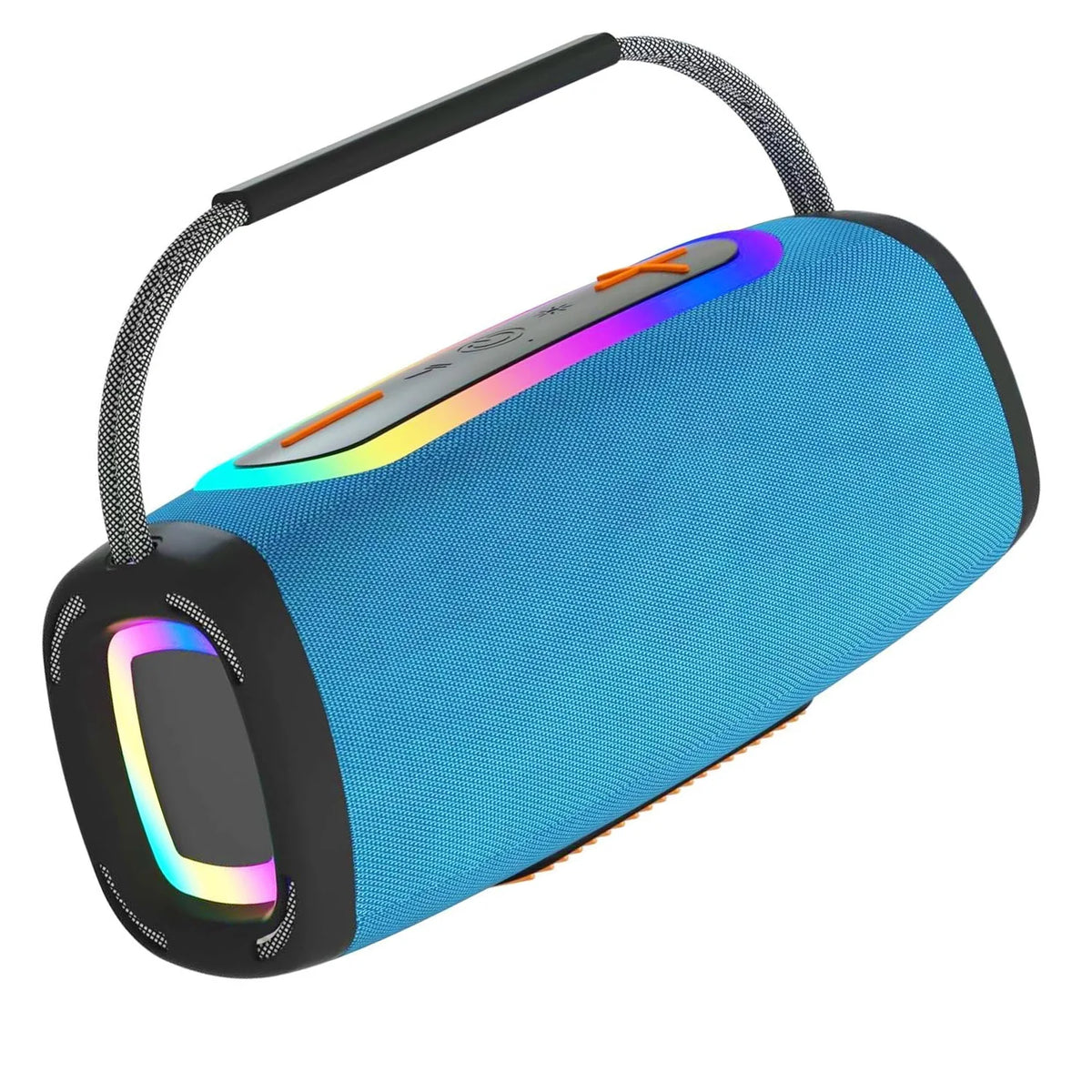 Nerunsa Portable Bluetooth Speaker With RGB Lights Waterproof Outdoor