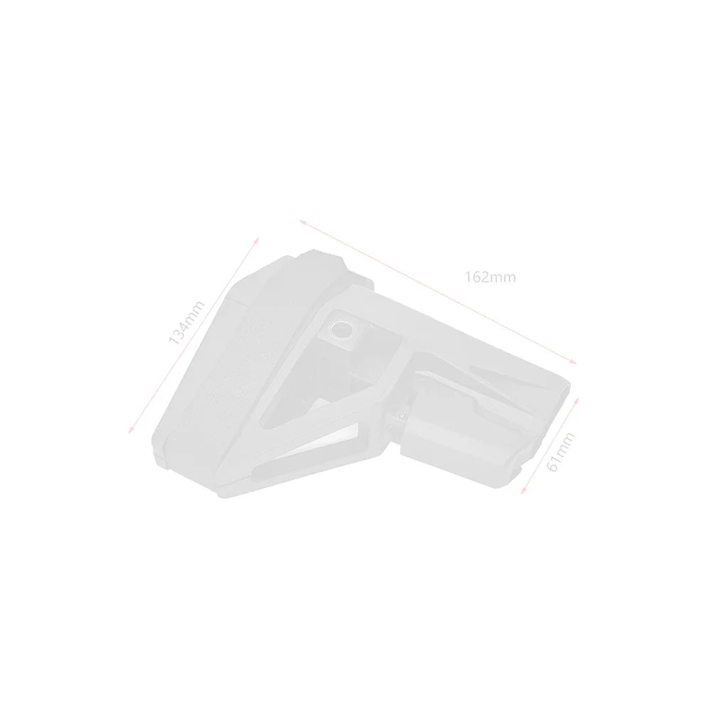 Nylon rubber wrist strap for SBA5 SLR camera tail mount, outdoor accessory