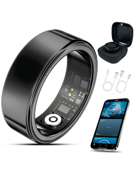 Casatelier Wearable Smart Ring with SpO2, Heart Rate, Sleep Monitoring