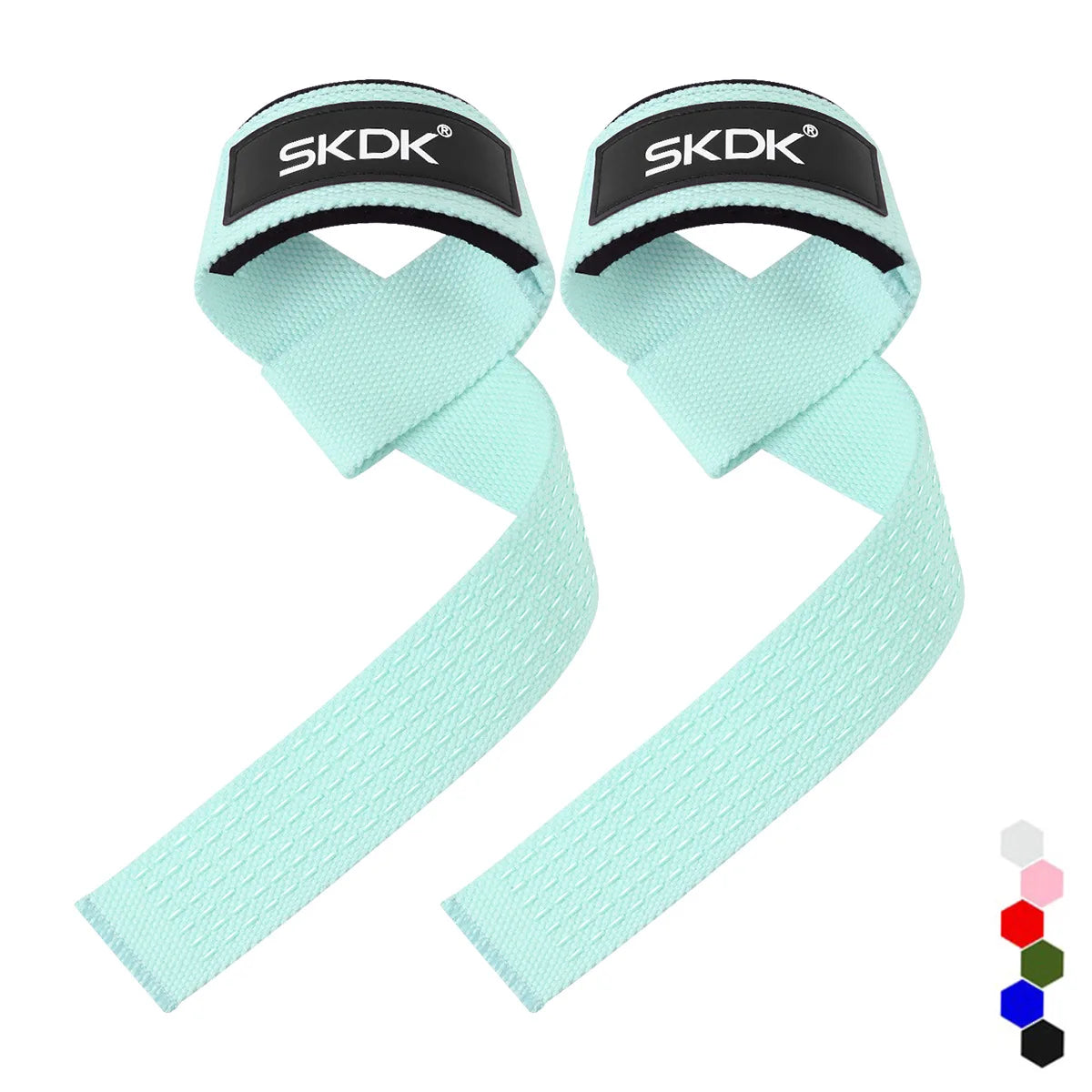 GOUNOD Weightlifting Wrist Straps Adjustable Non Slip Gym Grip Band